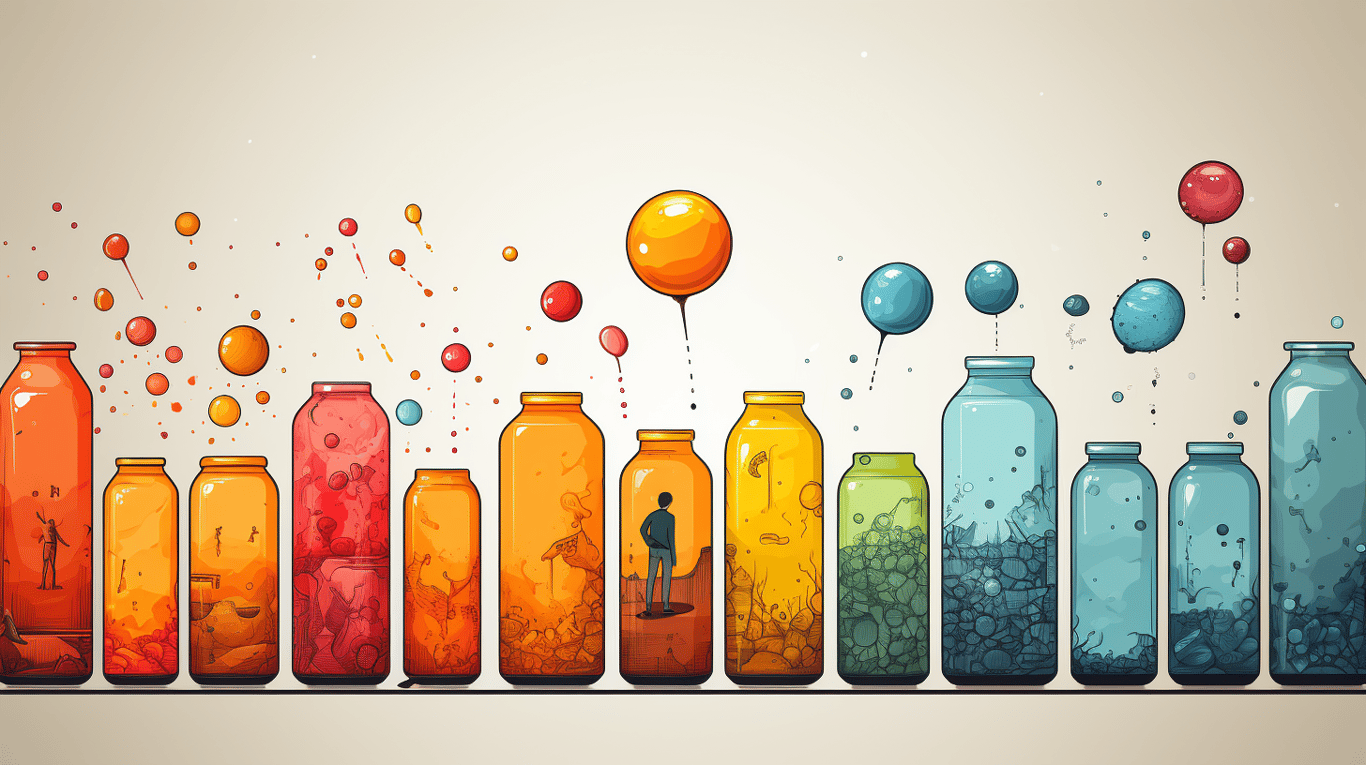 abstract image of a patient experiencing side effect