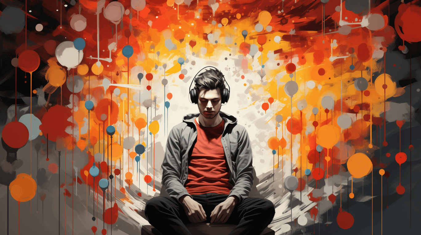 abstract image of a patient experiencing side effect