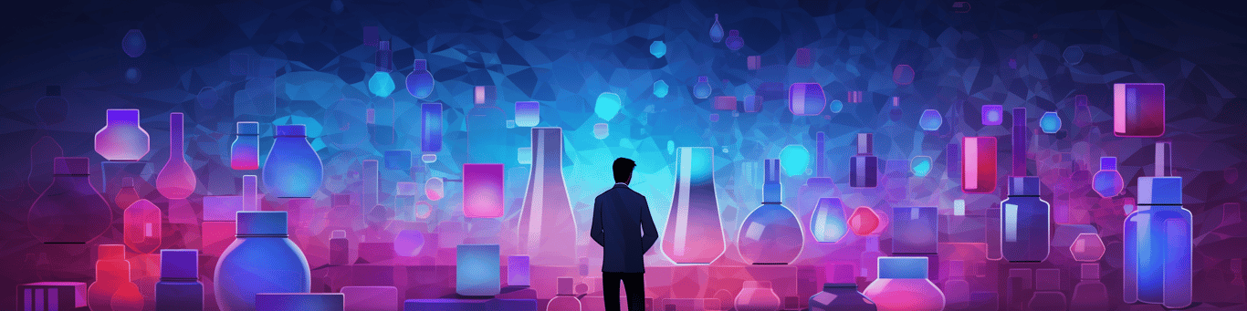 image of a doctor in a lab doing drug, clinical research