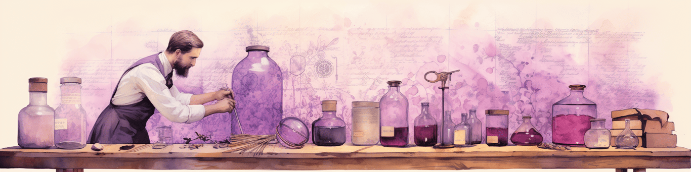 image of a doctor in a lab doing drug, clinical research