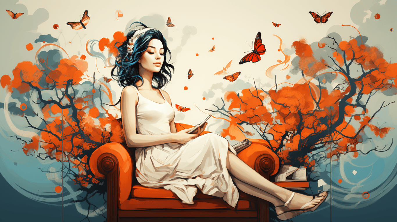 abstract image of a patient experiencing side effect