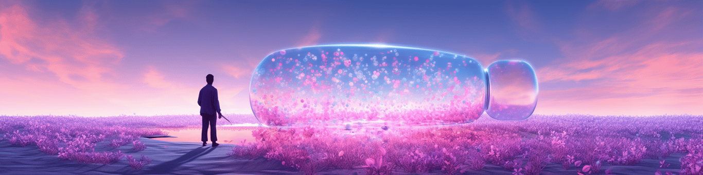 image of a doctor in a lab doing drug, clinical research