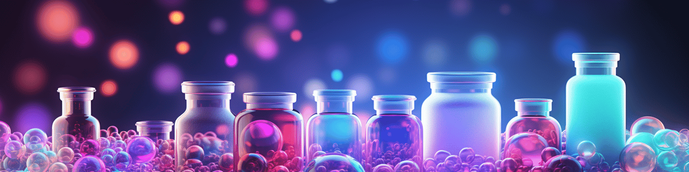 image of different drug pills on a surface