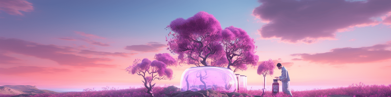 image of a doctor in a lab doing drug, clinical research