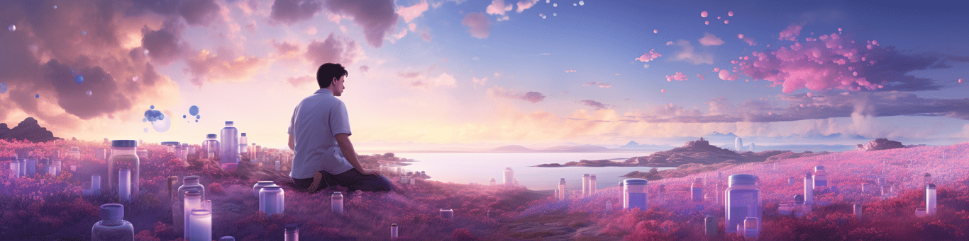 image of a doctor in a lab doing drug, clinical research