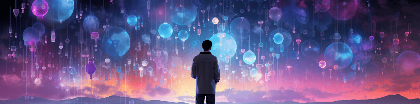 image of a doctor in a lab doing drug, clinical research