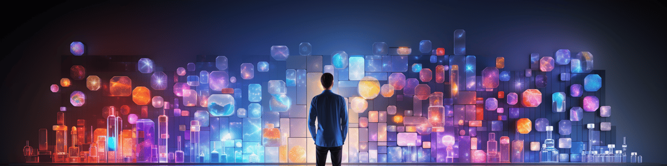 image of a doctor in a lab doing drug, clinical research