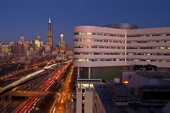 Image of Rush University Medical Center in Chicago, United States.