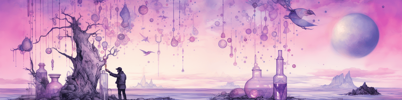 image of a doctor in a lab doing drug, clinical research