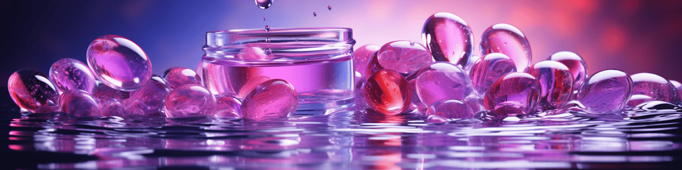 image of drug pills surrounding a glass of water symbolizing drug consumption