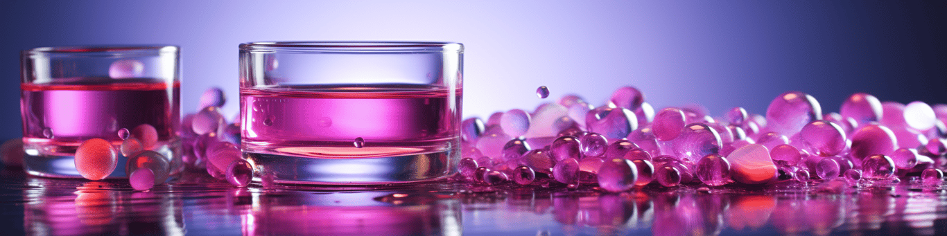 image of drug pills surrounding a glass of water symbolizing drug consumption