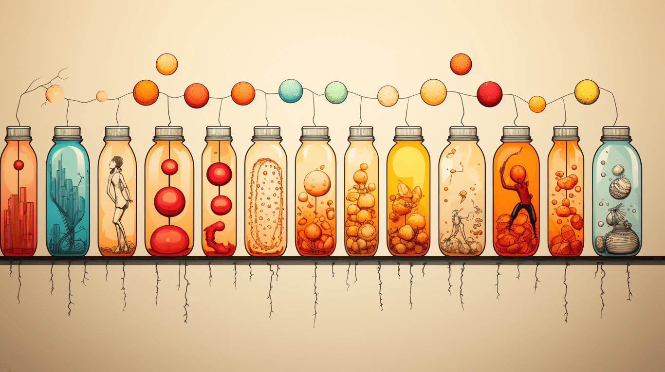 abstract image of a patient experiencing side effect