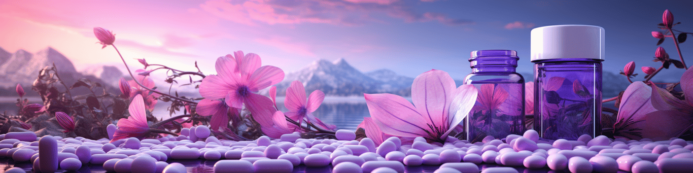 image of different drug pills on a surface