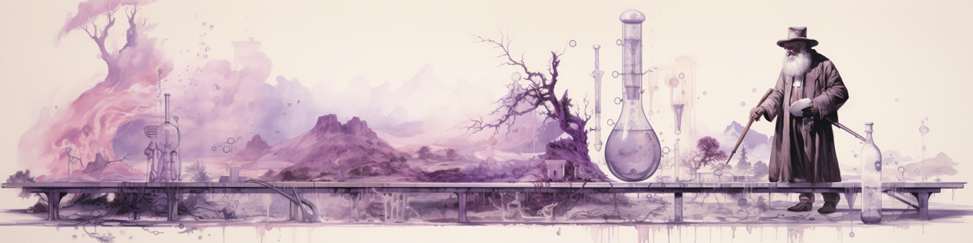 image of a doctor in a lab doing drug, clinical research