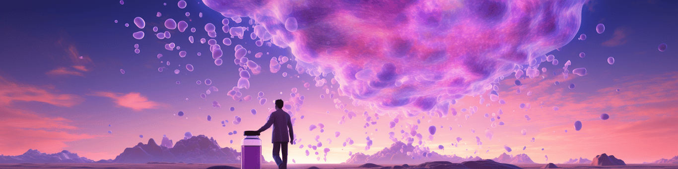 image of a doctor in a lab doing drug, clinical research