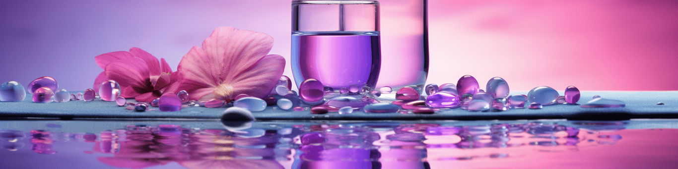 image of drug pills surrounding a glass of water symbolizing drug consumption