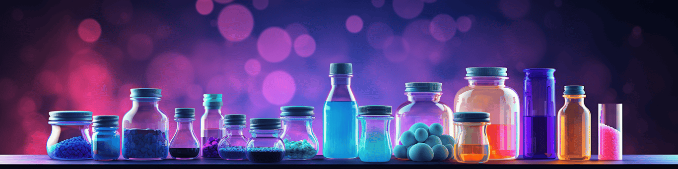 image of different drug pills on a surface