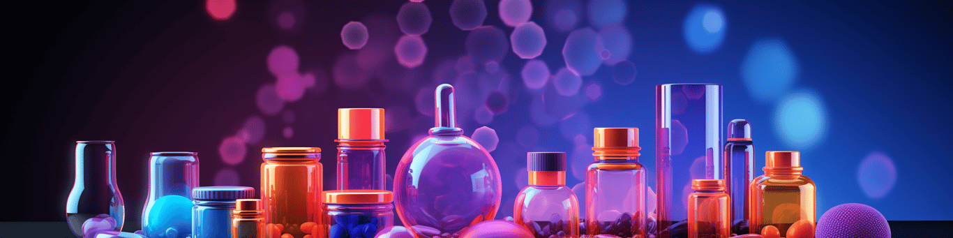 image of different drug pills on a surface