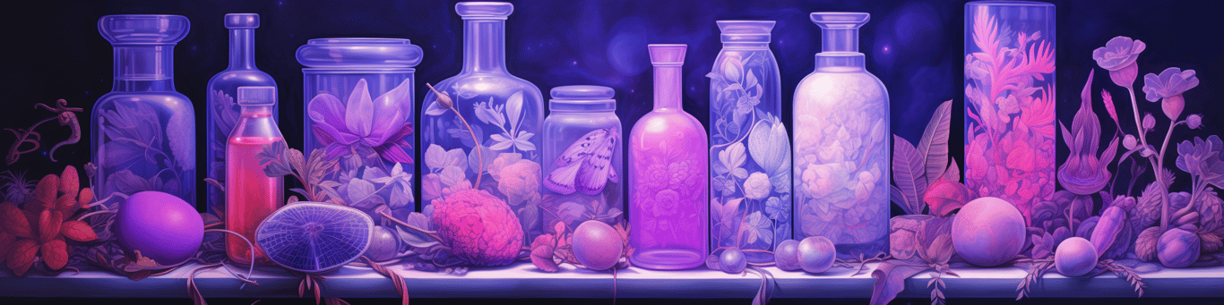 image of different drug pills on a surface