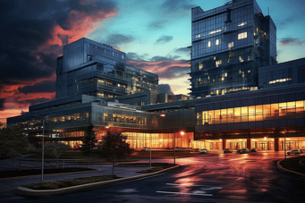 Image of Ann & Robert H. Lurie Children's Hospital in Chicago, United States.