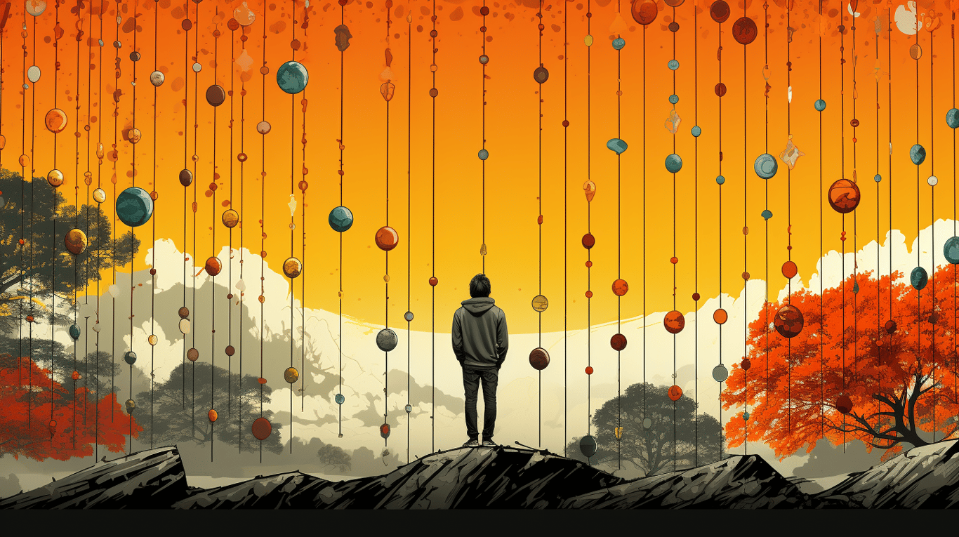 abstract image of a patient experiencing side effect