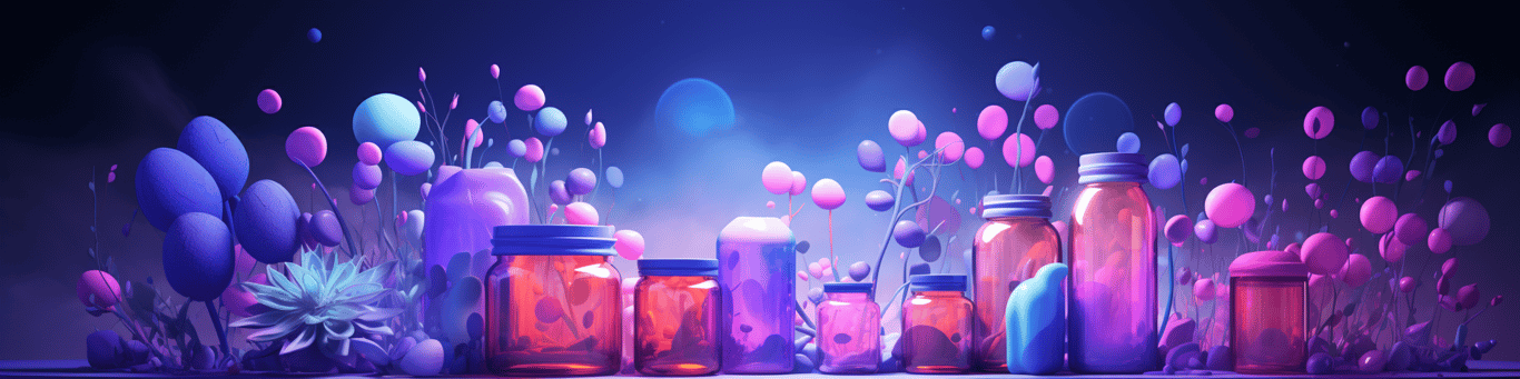 image of different drug pills on a surface