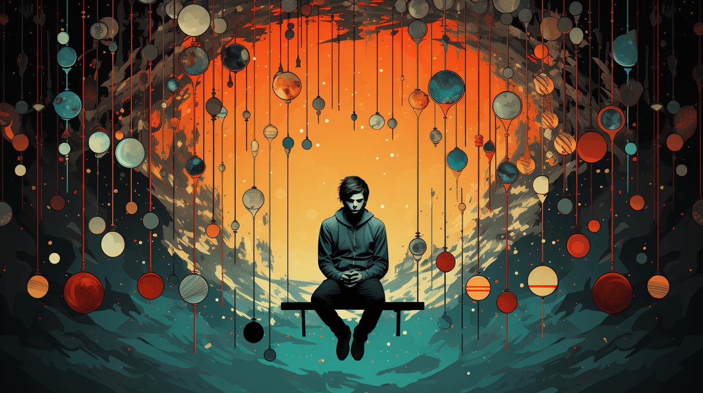 abstract image of a patient experiencing side effect