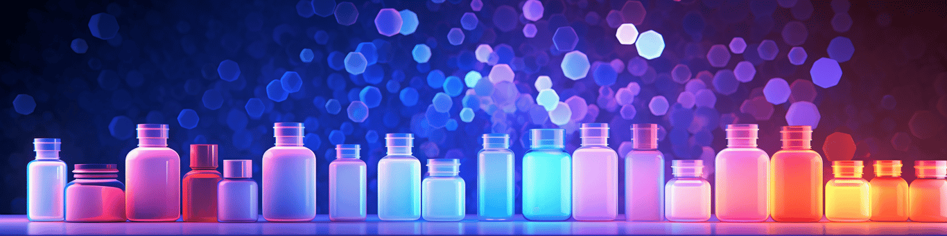 image of different drug pills on a surface