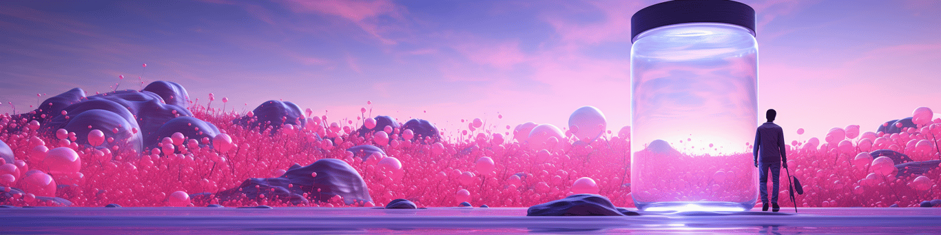 image of a doctor in a lab doing drug, clinical research