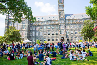 Image of Georgetown University in Washington, United States.