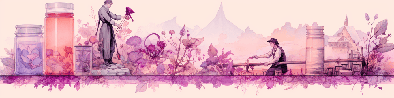 image of a doctor in a lab doing drug, clinical research