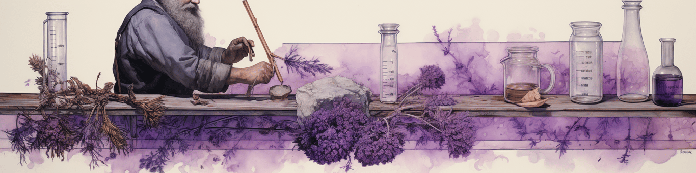 image of a doctor in a lab doing drug, clinical research