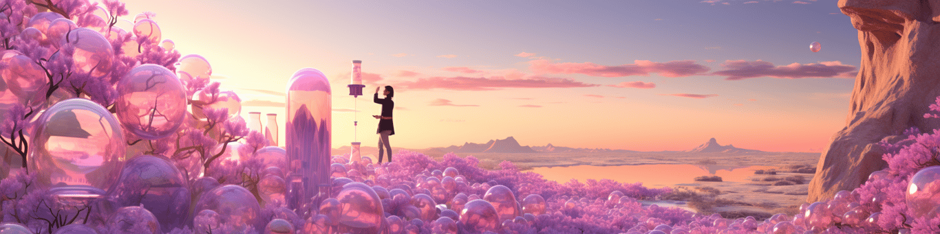 image of a doctor in a lab doing drug, clinical research