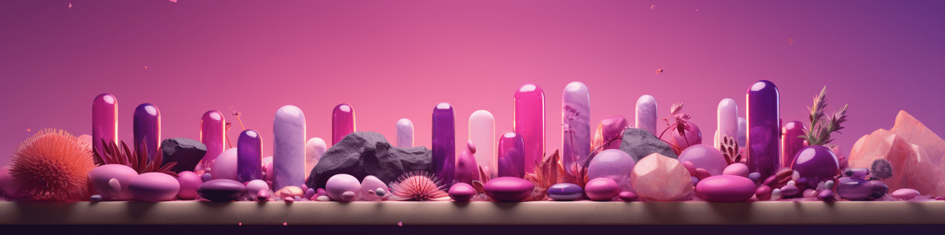 image of different drug pills on a surface