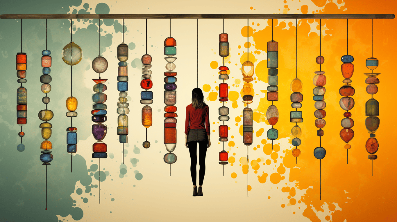 abstract image of a patient experiencing side effect