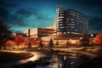 Image of University of Iowa Hospitals & Clinics in Iowa City, United States.