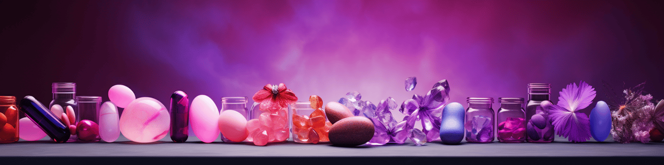 image of different drug pills on a surface