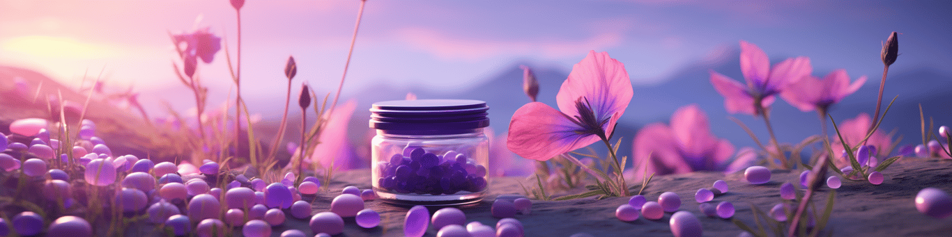 image of different drug pills on a surface