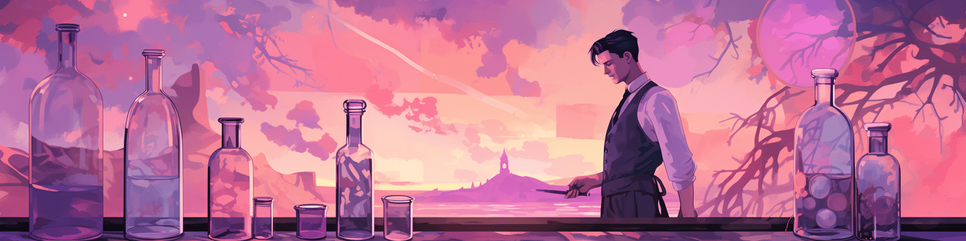 image of a doctor in a lab doing drug, clinical research