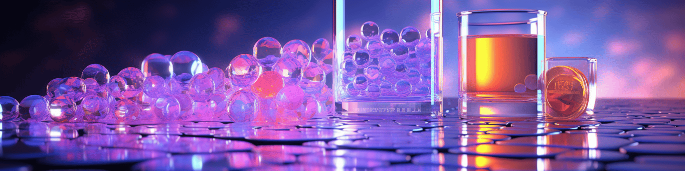 image of drug pills surrounding a glass of water symbolizing drug consumption