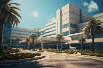 Image of Cedars-Sinai Medical Center in Los Angeles, United States.