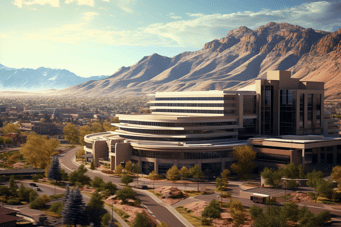Image of Huntsman Cancer Institute at the University of Utah in Salt Lake City, United States.