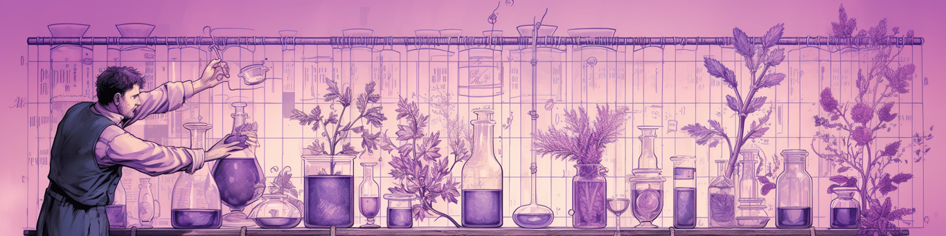 image of a doctor in a lab doing drug, clinical research