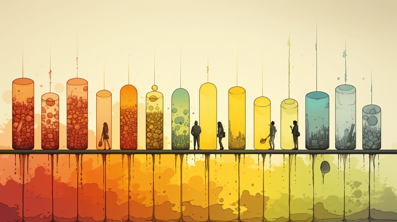 abstract image of a patient experiencing side effect