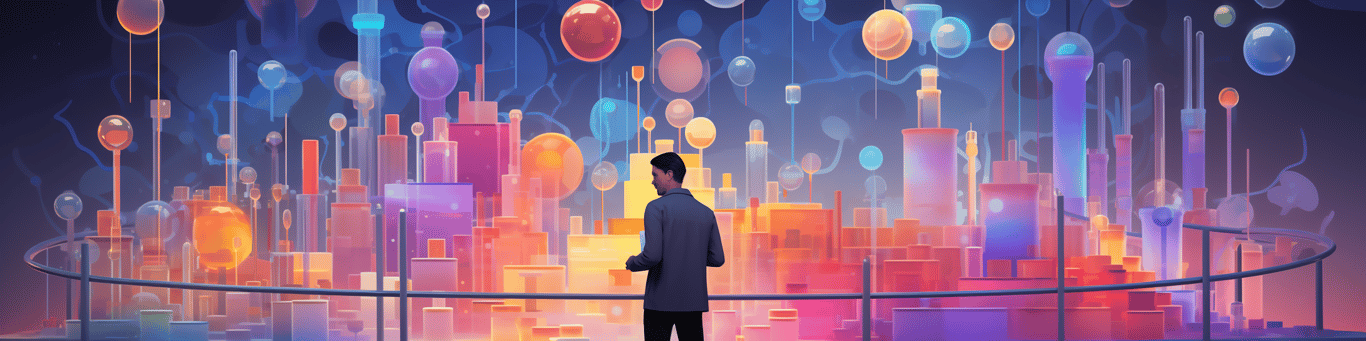 image of a doctor in a lab doing drug, clinical research