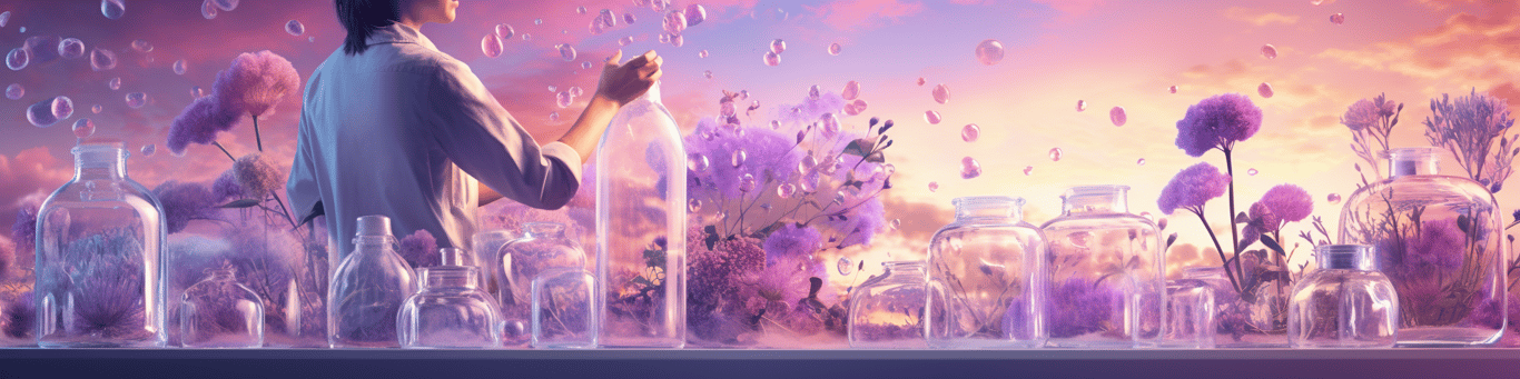 image of a doctor in a lab doing drug, clinical research