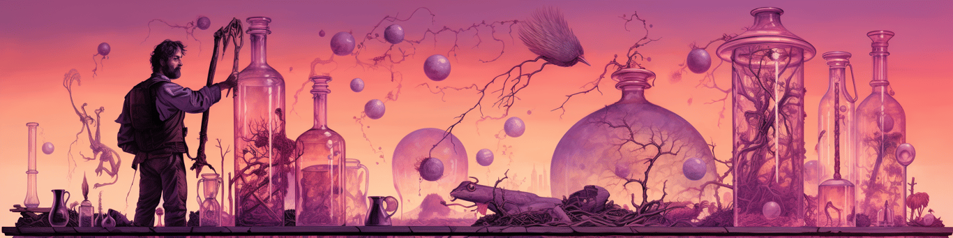 image of a doctor in a lab doing drug, clinical research