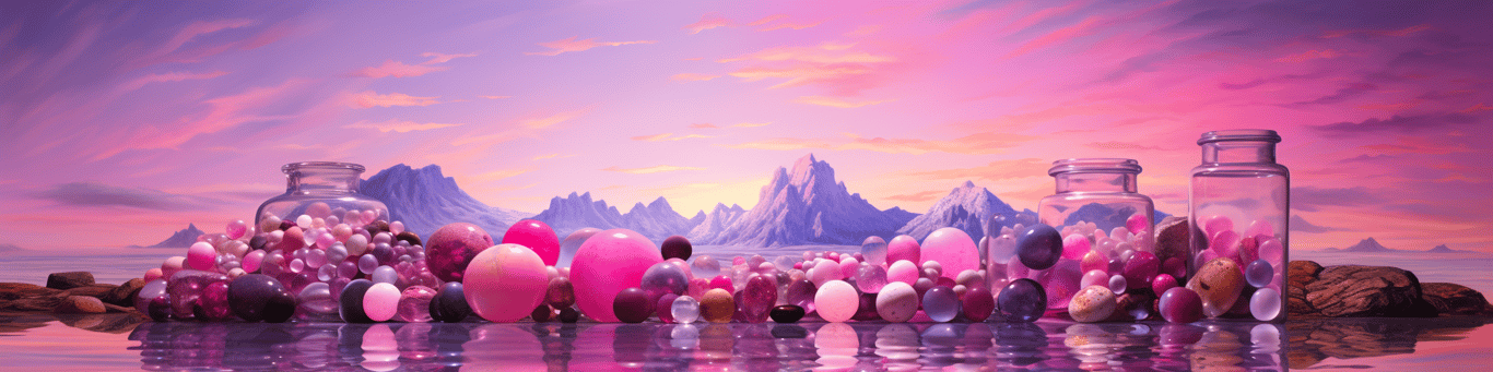 image of different drug pills on a surface