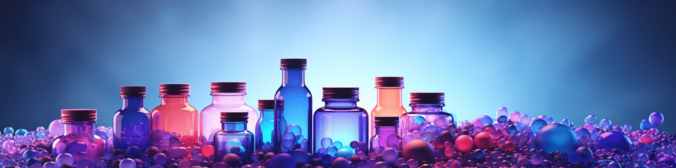 image of different drug pills on a surface