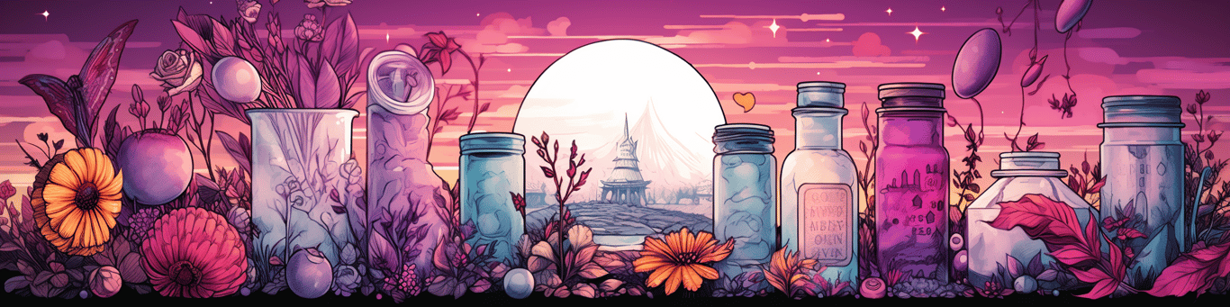 image of different drug pills on a surface